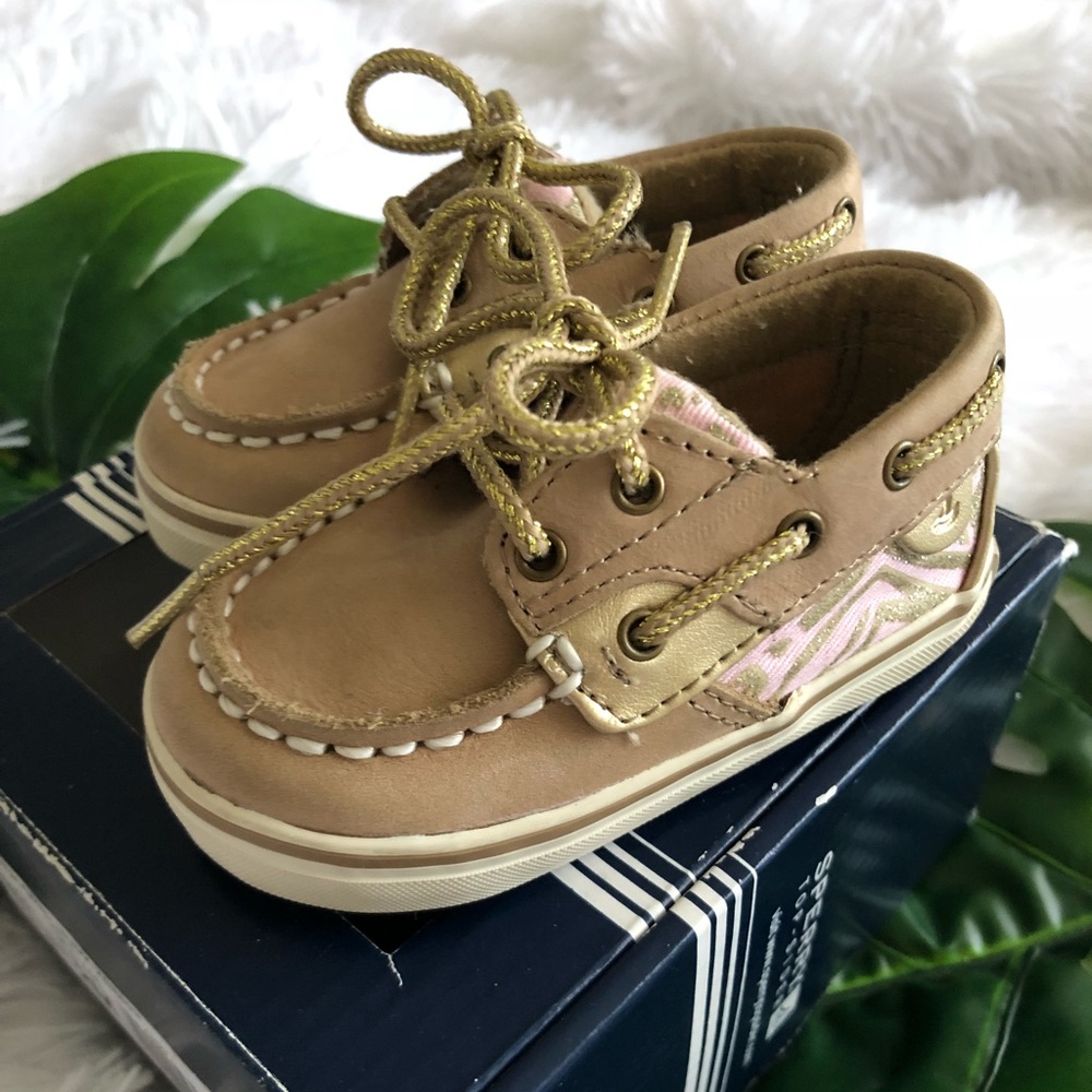 Baby Sperry top-sider bluefish crib boat shoes